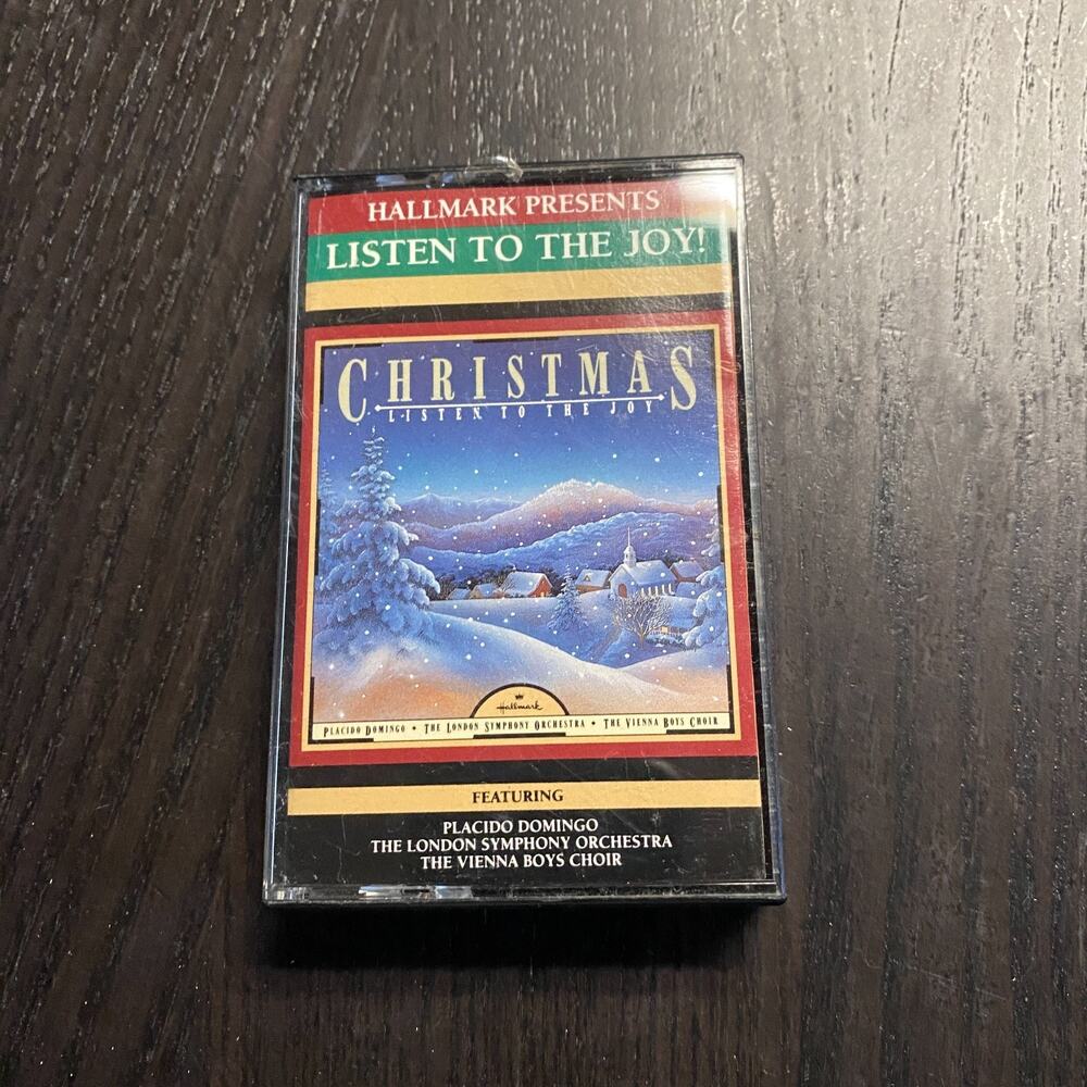 Hallmark Christmas "LISTEN TO THE JOY!" (Cassette Tape 1986) 12 Songs!